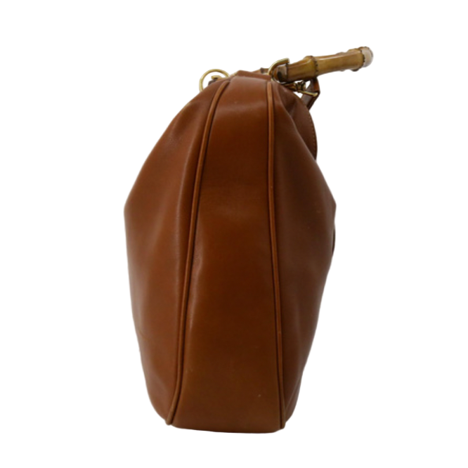 gucci by tom ford 90s bamboo-detail shoulder bag