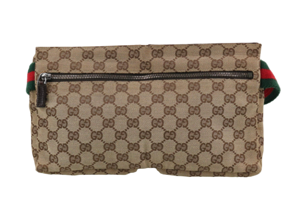 gucci sherry line monogram waist bag