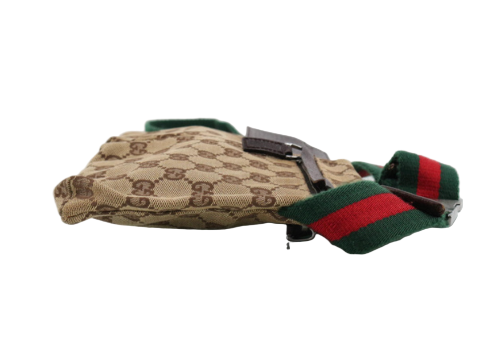 gucci sherry line monogram waist bag