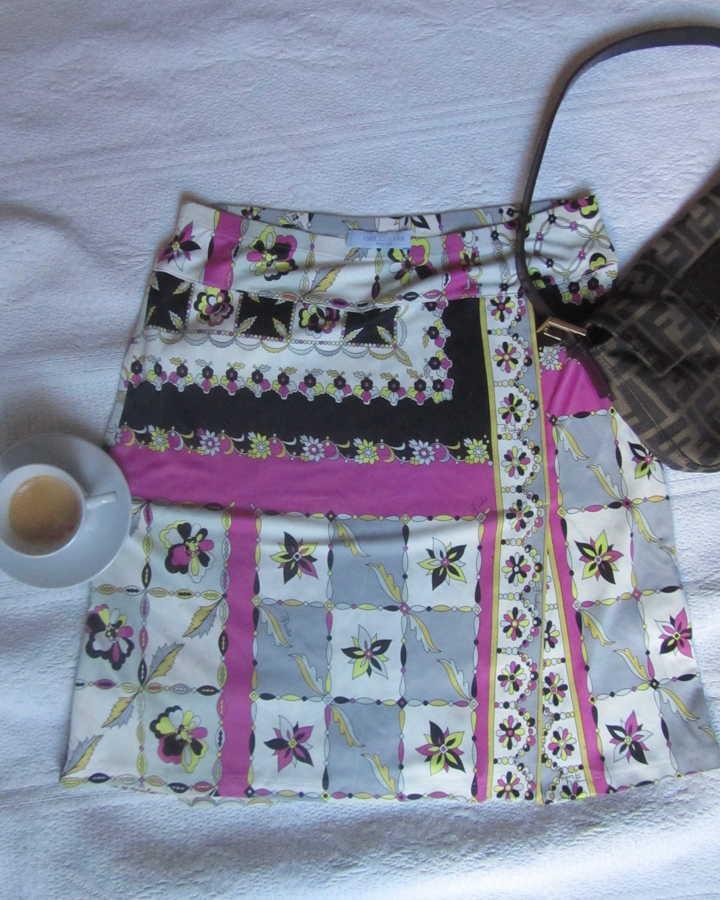 emilio pucci stunning vintage mini skirt