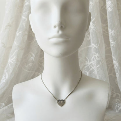 xovintage Dior vintage “cd” heart necklace - Necklaces