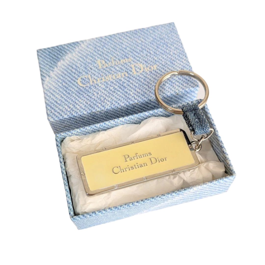 Christian Dior Vintage "Miss Dior" Charm Keychain
