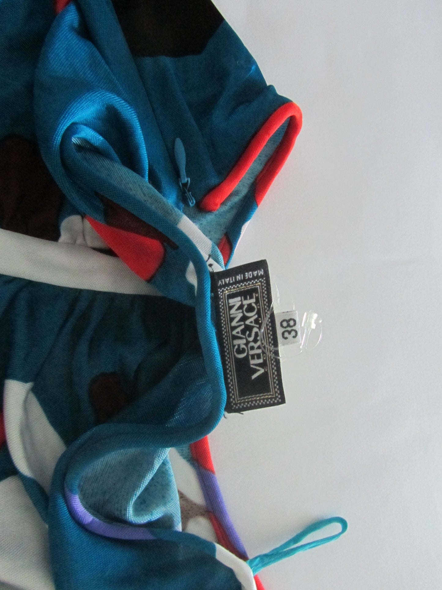 gianni versace vintage silk midi skirt